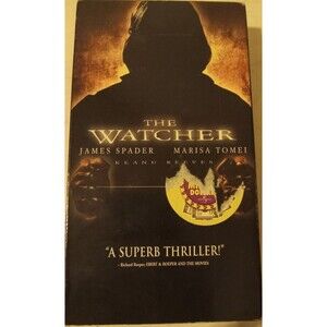 The Watcher VHS Tape James Spader Marisa Tomei Keanu Reeves Former Rental